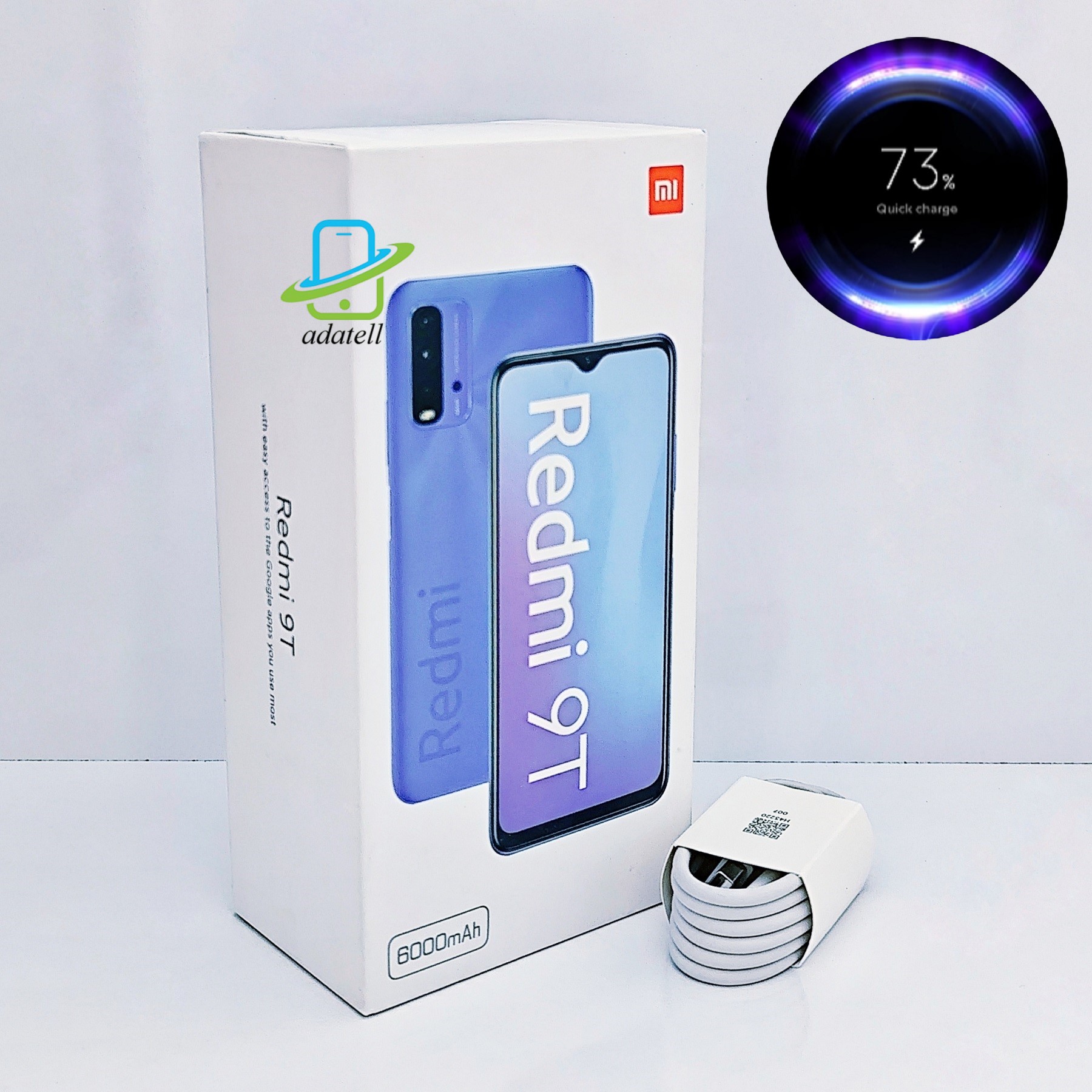 کابل اورجینال سرکارتنی 3 آمپر با شارژ فوق سریع ردمی 9 تی شیائومی / Xiaomi Boxed Original Redmi 9T 3A Super Fast Charge Cable با گارانتی و کارتن مادر