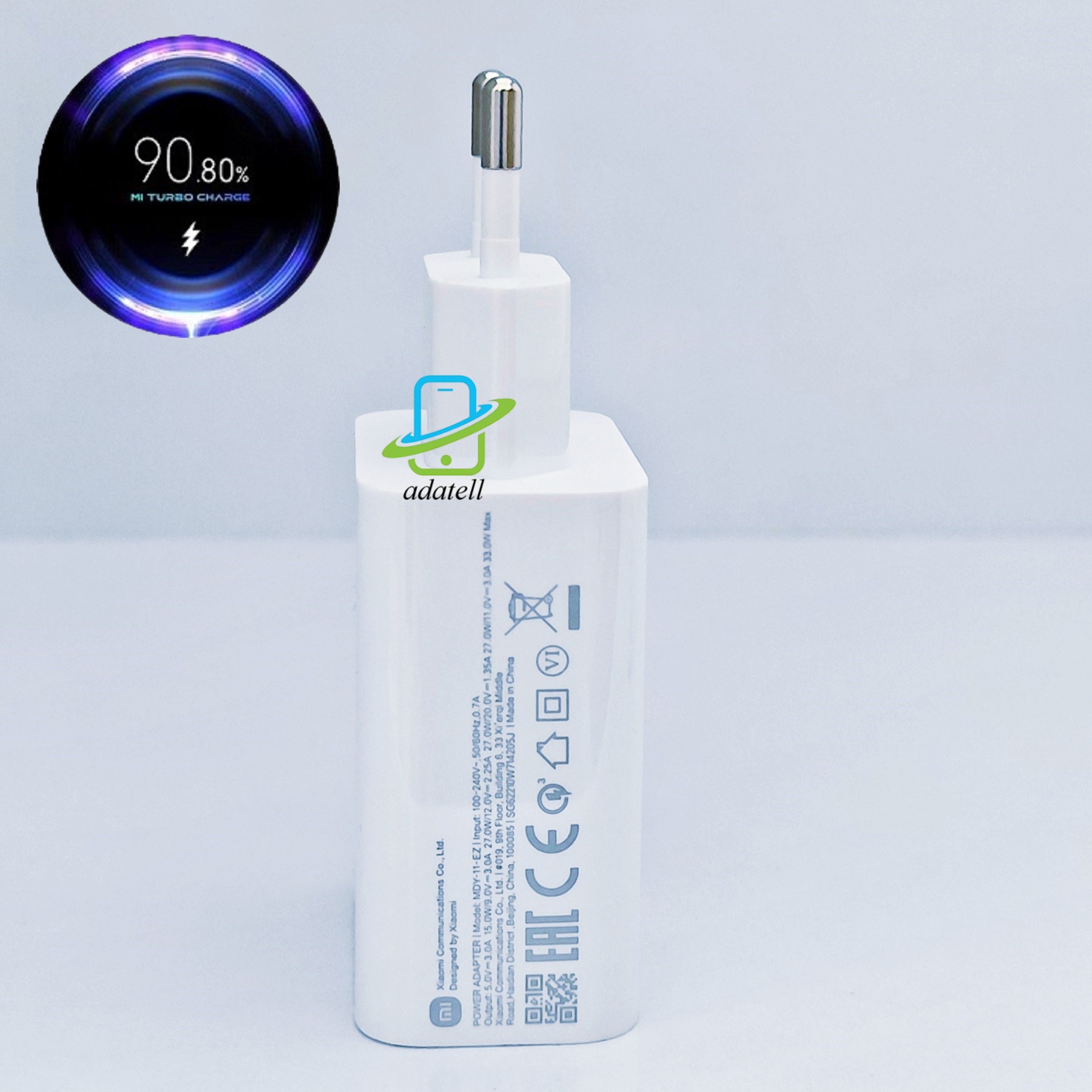شارژر اورجینال سرکارتنی 33 وات توربو شارژ MDY-11-EZ شیائومی / Xiaomi Boxed Original MDY-11-EZ  33w Turbo Charger با گارانتی