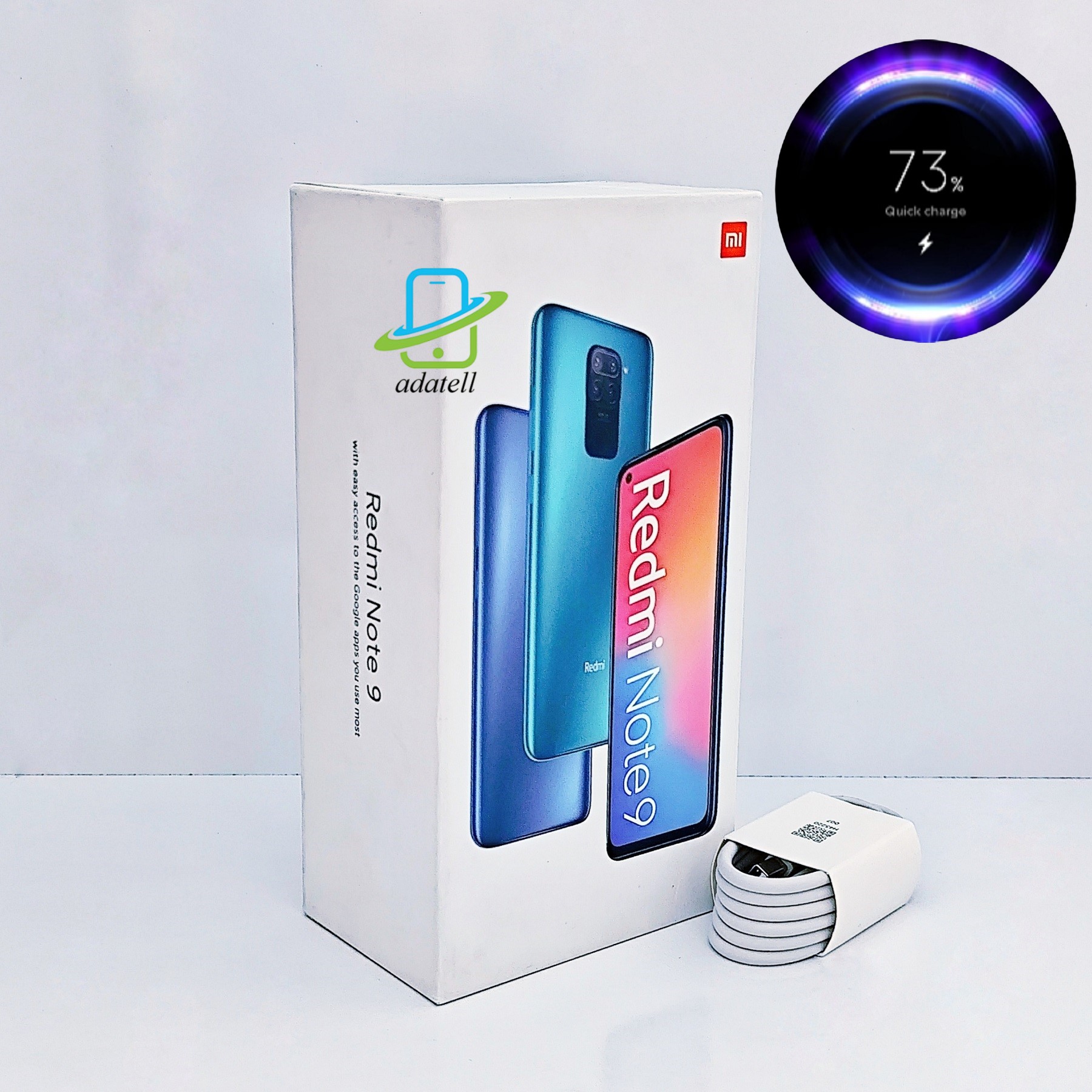 کابل اورجینال سرکارتنی 3 آمپر با شارژ فوق سریع ردمی نوت 9 شیائومی / Xiaomi Boxed Original Redmi Note 9 3A Super Fast Charge Cable با گارانتی و کارتن مادر
