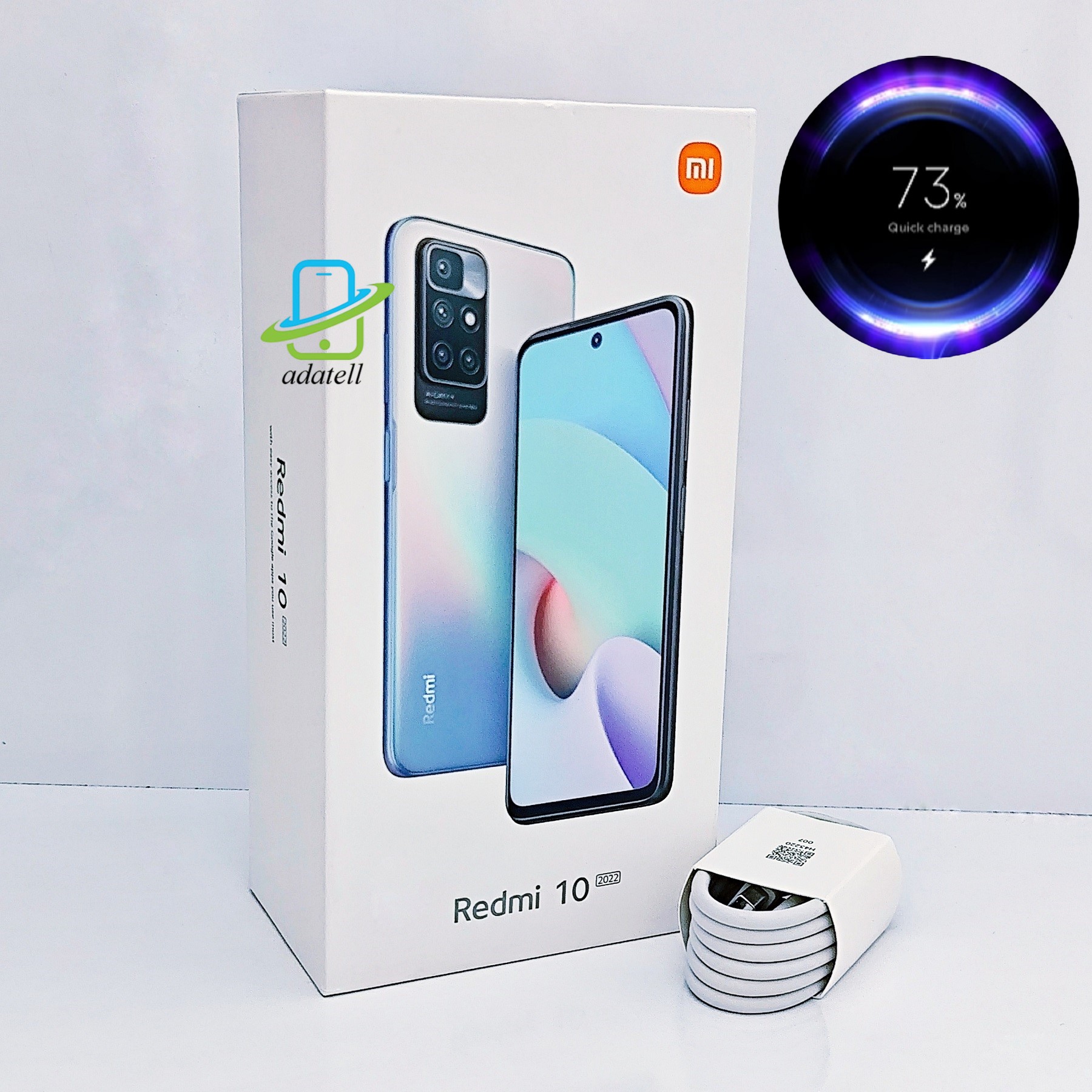 کابل اورجینال سرکارتنی 3 آمپر با شارژ فوق سریع ردمی 10 2022 شیائومی / Xiaomi Boxed Original Redmi 10 2022 3A Super Fast Charge Cable با گارانتی و کارتن مادر