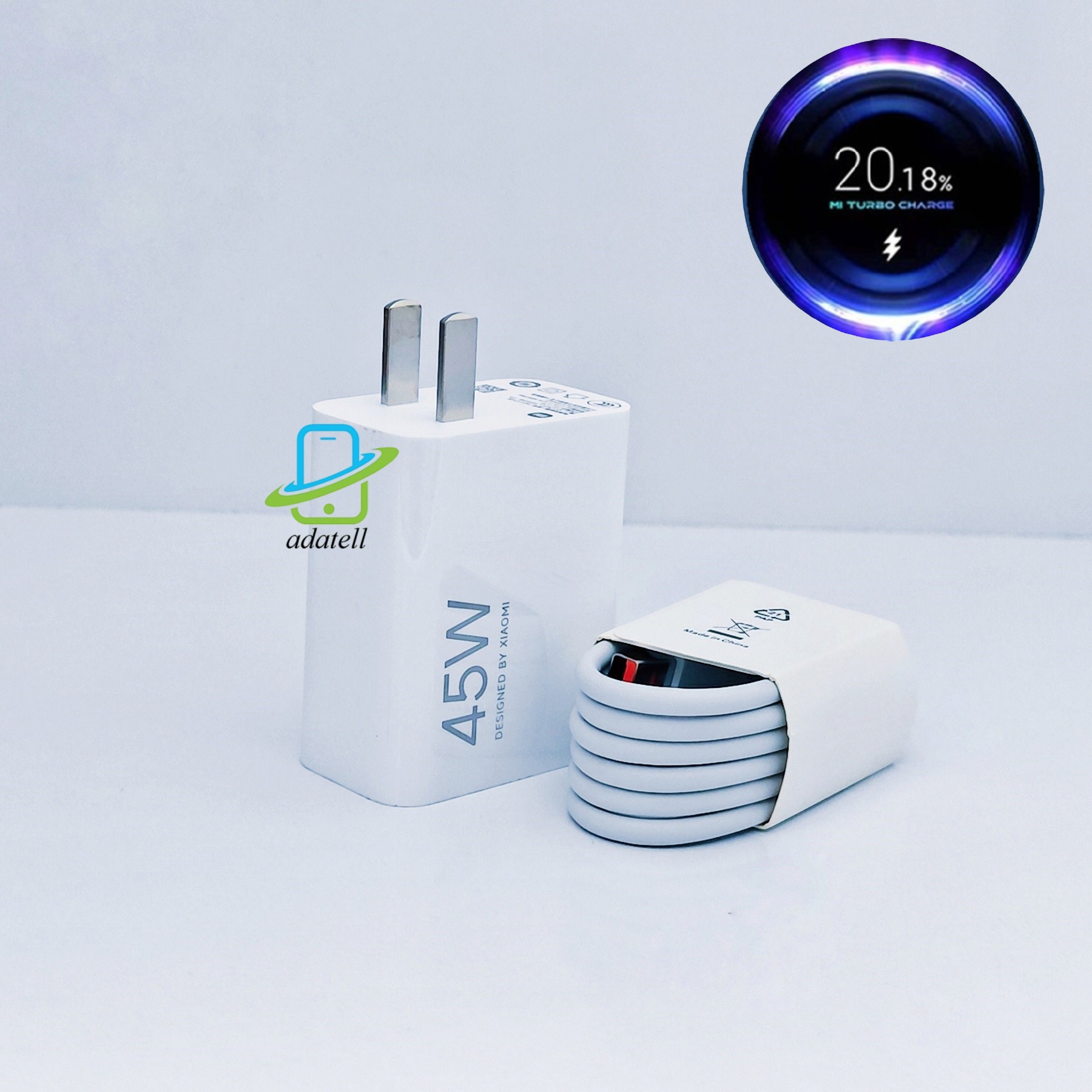 شارژر اورجینال سرکارتنی 45 وات توربو شارژ ردمی نوت 14 پرو 4 جی گلوبال شیائومی همراه کابل /  Xiaomi Boxed Original Redmi Note 14 Pro 4G (Global) 45w Turbo Charger With Turbo Cable با گارانتی